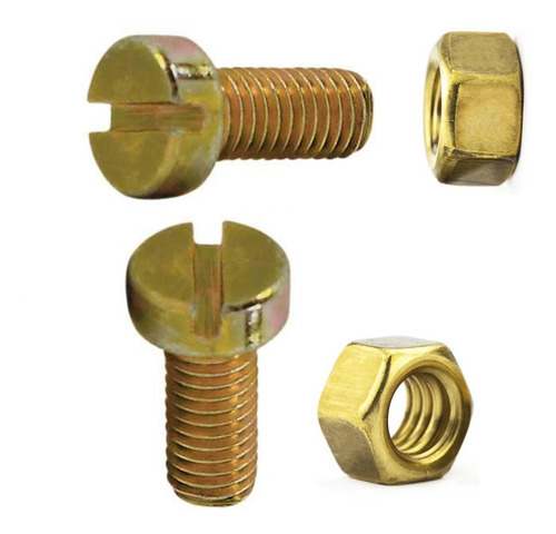 Perno de ranura M2.5 x 6 mm con tuerca, 100 piezas