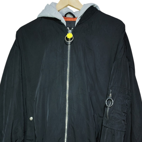 Campera Zara Negra De Hombre (Usado)