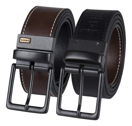 Cinturón Vaquero Reversible Para Hombre Levi S Con Hebilla