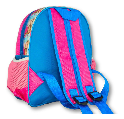 Imagen 4 de 9 de Set De Mochila Kinder Lonchera Térmica Lapicera Doble Frozen