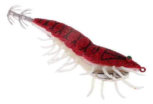 2 Jig Hooks Señuelos Brillan Squid Pesca Luminoso Arte De