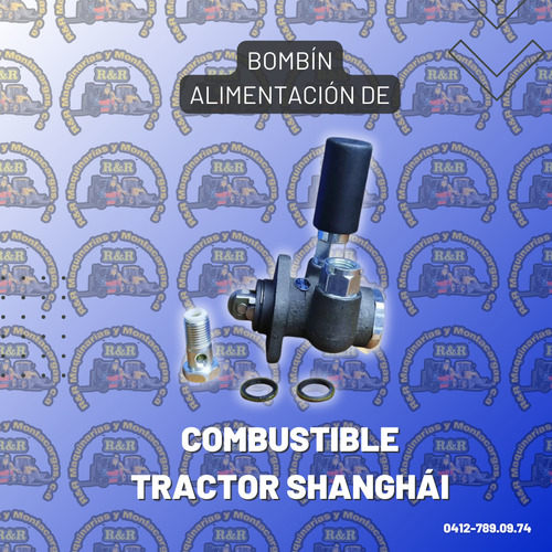 Bombin Alimentación De Combustible Tractor Shanghai