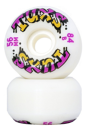 Ruedas Skate Tuxs Profesionales 56mm 84b Conicas Park Bowl