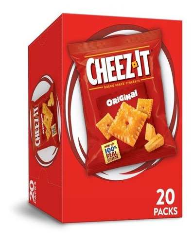 Cheez-it Mini Paquetes 20pack 567grs.