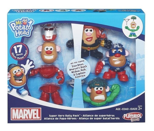 Mr. Potato Marvel Alianza Cara De Papa Hèroes Giro Didáctico