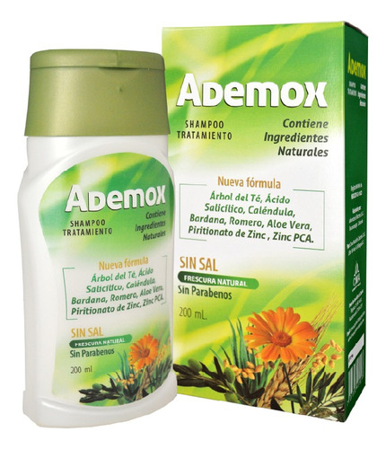 Ademox Shampoo X 200 Ml - mL a $250