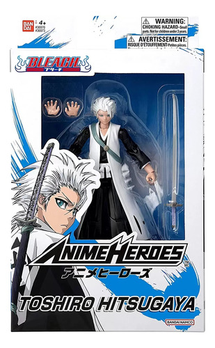 Anime Heroes - Figura Bleach - Toshiro Hitsugaya (articulado