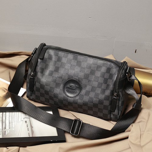 Cartera De Mano Vintage De Viaje De Cuero Pu Para Hombre
