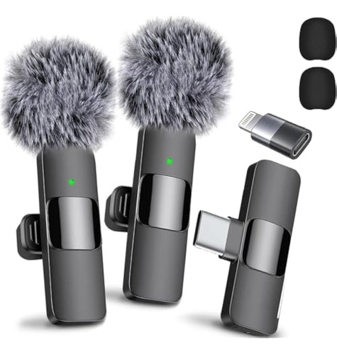 Mini Mic Pro 2024 Microfono De Solapa Inalambrico Profesiona