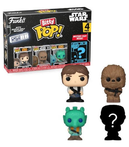 Funko Bitty Pop Star Wars Série 3 (4 figuras)