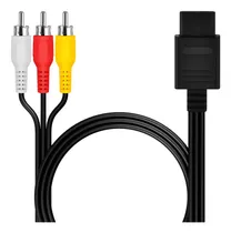 Comprar Cable Vídeo Audio Rca Av Super Nintendo 64 Snes Gamecube N64