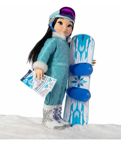 Mega Combo Muñeca 4ever Ariel Disney 45 Cms Con Accesorios
