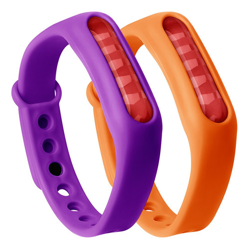3 Pzs Pulsera Repelente Mosquito Citronela Zancudo Brazalete