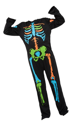 Disfraz De Esqueleto De Halloween Para Niños, Ropa De S