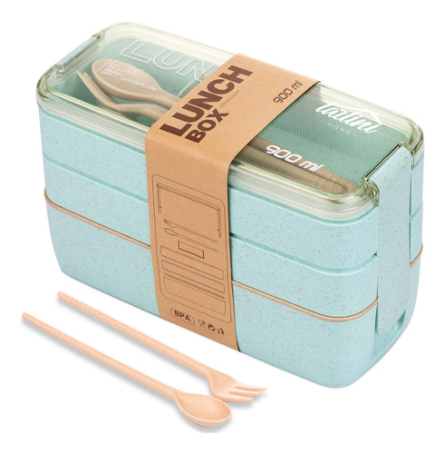 Caja Bento, 30.4 onzas (900 Ml)