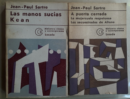 Lote X 2 Libros Jean Paul Sartre - Losada