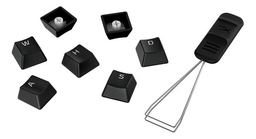 Teclas De Reemplazo Pbt Hyperx 3 Colores Color Del Teclado Negro