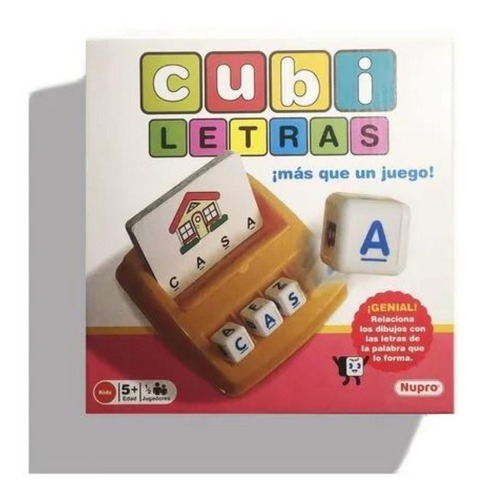 Cubi Letras Cubijuegos Nupro