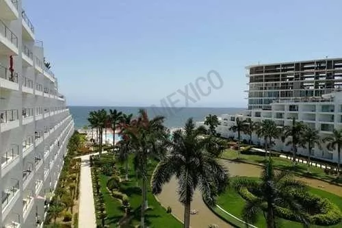 Departamento Nuevo En Venta Frente A La Playa En Flamingos Nuevo Vallarta