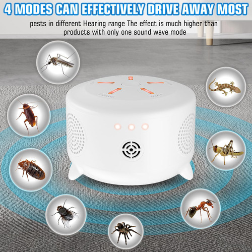 Repelente De Mosquitos Ultrasonico Shtcus Control De Plagas