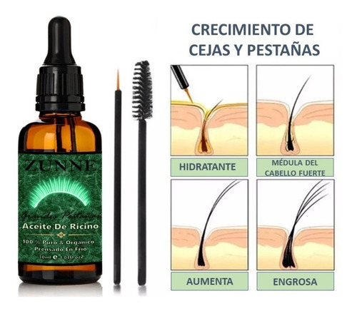 Sérum Para Crecimiento De Pestañas Zunne Resultados!!!