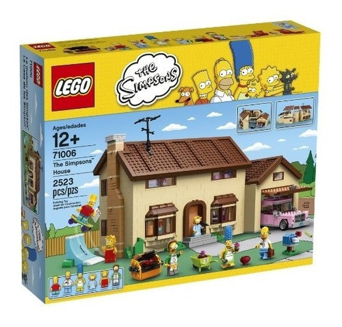 Casa De Los Simpsons De Simpsons Lego 71006- Envío Gratis