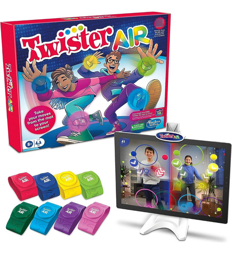 Juego De Mesa Hasbro Twister Air Aplicación Original Lelab