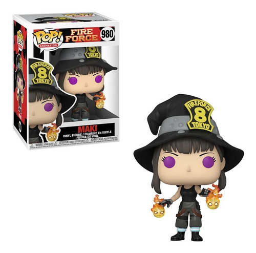 Funko Pop! Animation Fire Force Maki # 980 Orig. Replay