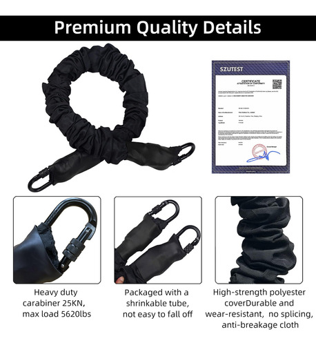 Prior Fitness - Cuerda Elástica De Resistencia Resistente, P
