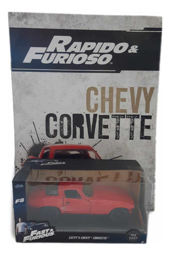 Auto Coleccion Rapido Y Furioso Chevy Corvette Letty´s