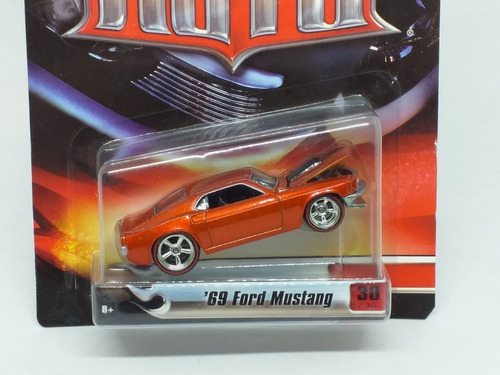 Hot Wheels Ultra Hots '69 Ford Mustang Rojo 1:64