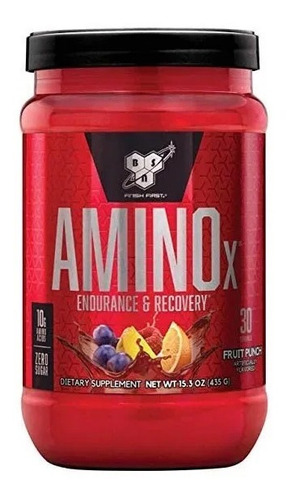 Amino X Bsn - 435 Grs - 30 Servicios - Suplemento Aminoacido