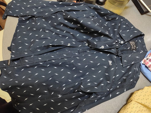 Pack 2 Camisas Hombre Alta Calidad Manga Larga Para Salir L (Usado)