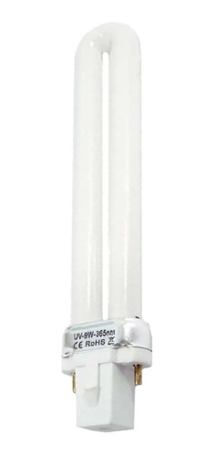 Lâmpada Pl 9w Branca Fria Para Luminária Pelicano Kit Com 4 