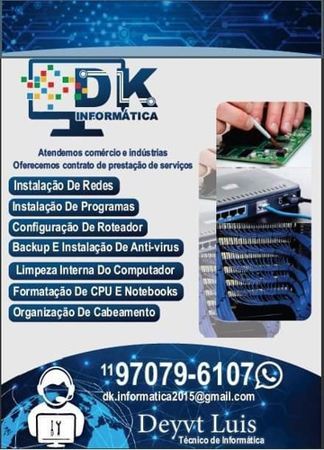 Imagem 1 de 1 de Manutenção De Computador