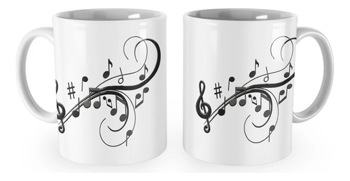 Caneca Símbolos Musicais Mod 8