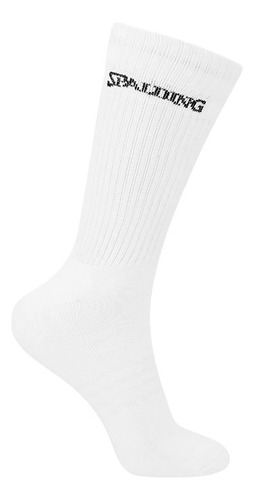 Tripack Calcetines Spalding Largos Blancos