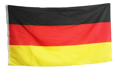 Bandera  De Alemania 90cm X 150cm En Poliester Calidad A1