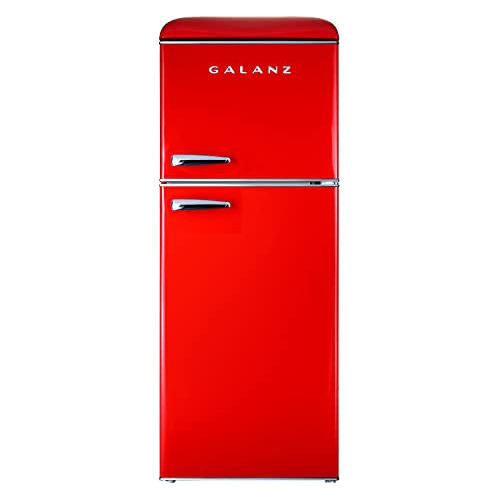 Galanz Glr46trder Mini Refrigerador Con Doble Puerta, Termos