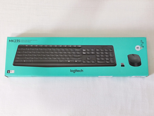 Teclado E Mouse Sem Fio Logitech Mk235 Mk235 (Usado)