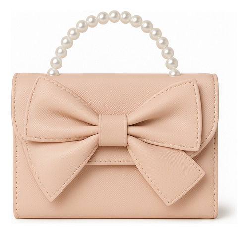 Bolsa Cruzada Para Mujer, Elegante, Moño, Bandolera