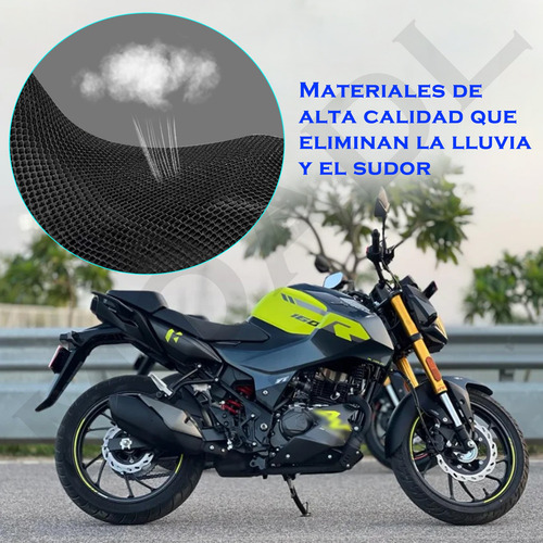 2 Fundas Asiento Para Hero Hunk 160r 4v De 2 Plazas Asientos Negro