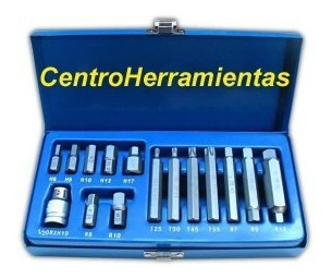 Extractor Kit 15 Pc. Tapones Carter Cajas Y Diferencial G.