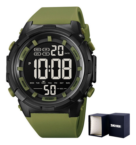 Reloj Cronógrafo Con Alarma Skmei Electronics Para Hombre