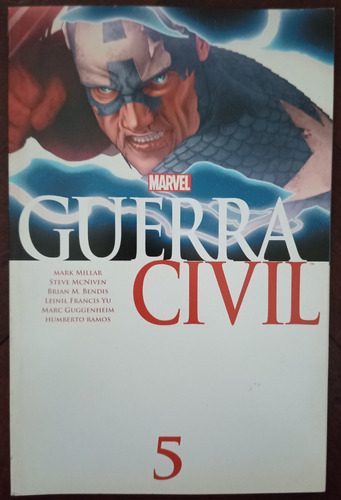 Comic Guerra Civil 5 Marvel-clarin