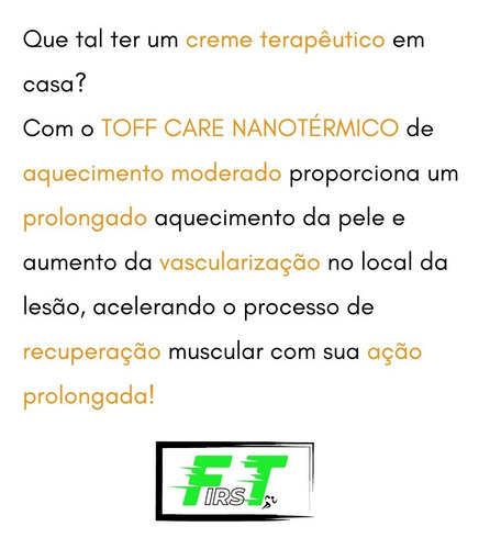Toff N2 Creme Aquecimento Muscular Moderado - Envio Em 24h