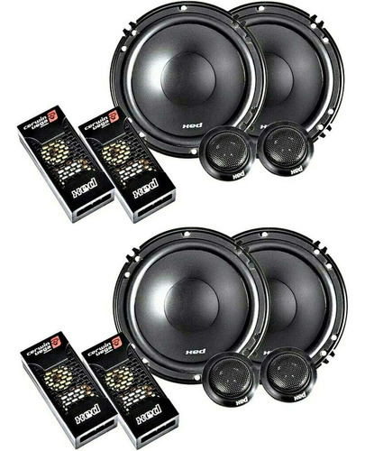 2 Par Altavoz Cerwin Vega Xed650c 6.5  Via Para Coche