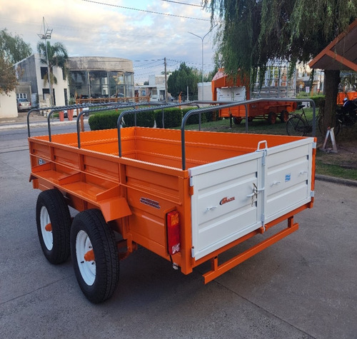 Acoplado 3 Mts Carro Trailer Carga Balancin Playo