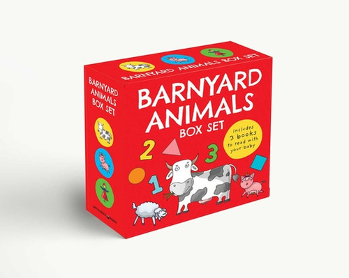 The Barnyard Animals Box Set: My First Board Book Library, De Tymoshenko, Nataliia. Editorial Applesauce Pr, Tapa Dura En Inglés