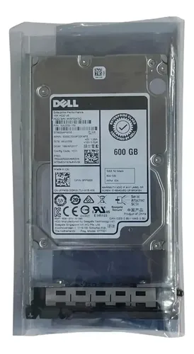 Hd Dell 600gb 15k 2,5 Sas 12gbps R420 R430 0fpw68 Fpw68 | MercadoLivre